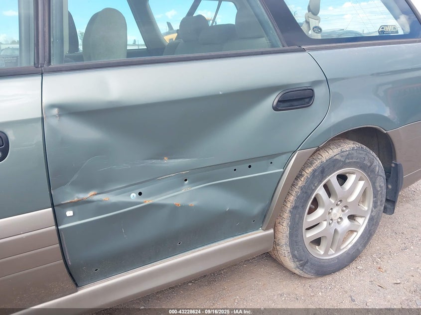 2004 Subaru Legacy Outback Awp VIN: 4S3BH675247603079 Lot: 43228624