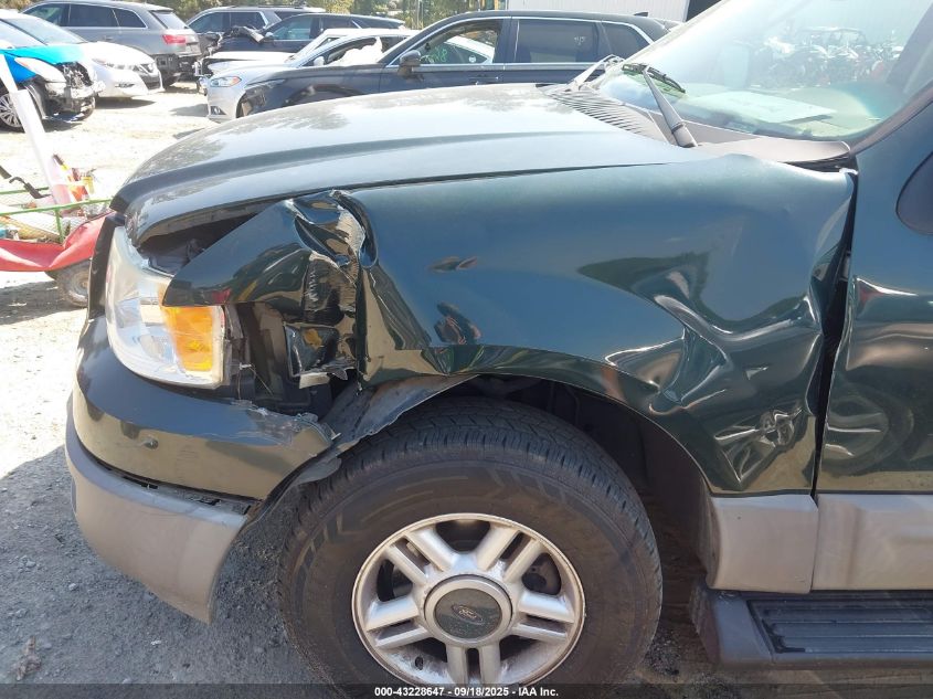 2003 Ford Expedition Xlt VIN: 1FMPU15L33LA87015 Lot: 43228647