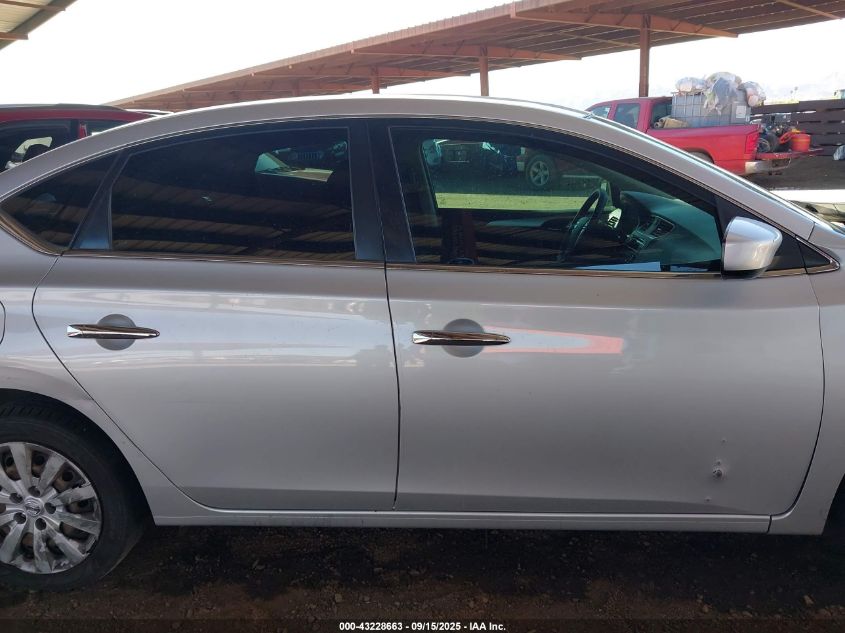 2017 Nissan Sentra S VIN: 3N1AB7AP4HY265222 Lot: 43228663