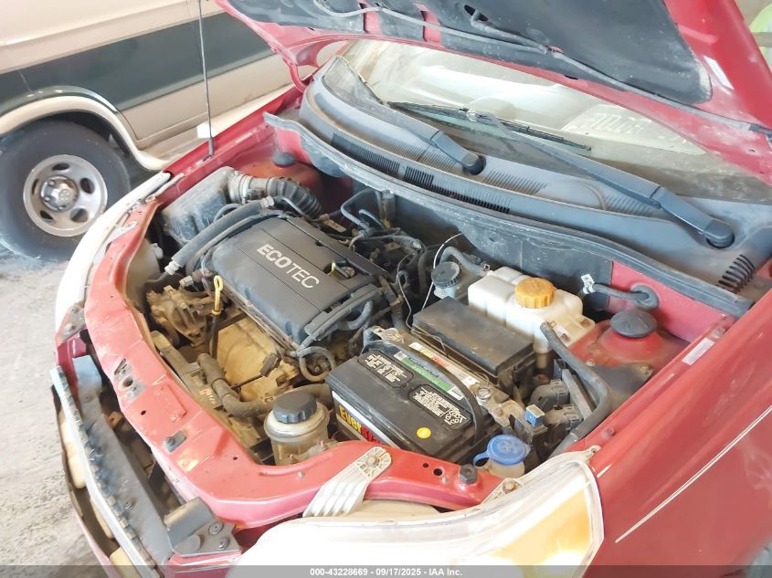 2011 Chevrolet Aveo Ls VIN: KL1TD6DE8BB203971 Lot: 43228669