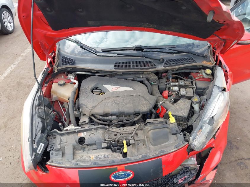 2016 Ford Fiesta St VIN: 3FADP4GX6GM178452 Lot: 43228672
