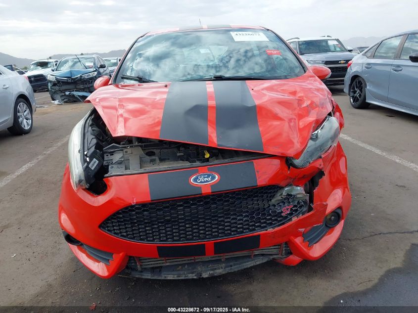 2016 Ford Fiesta St VIN: 3FADP4GX6GM178452 Lot: 43228672