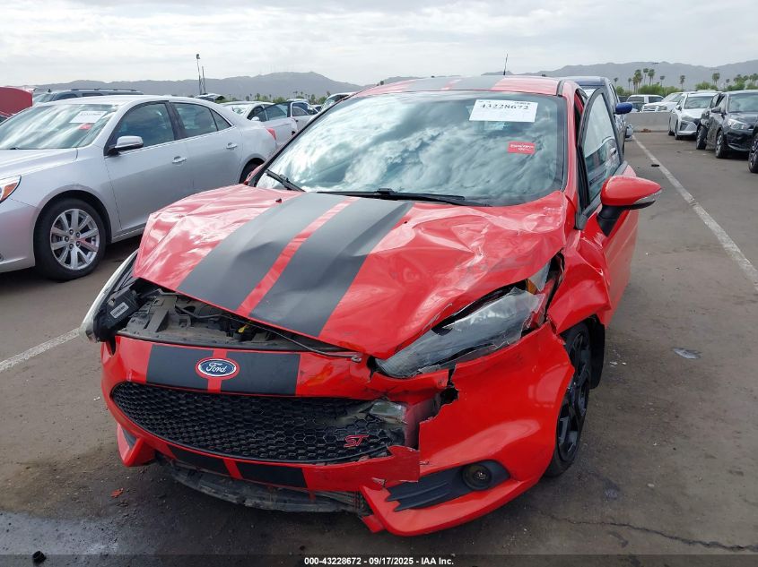 2016 Ford Fiesta St VIN: 3FADP4GX6GM178452 Lot: 43228672