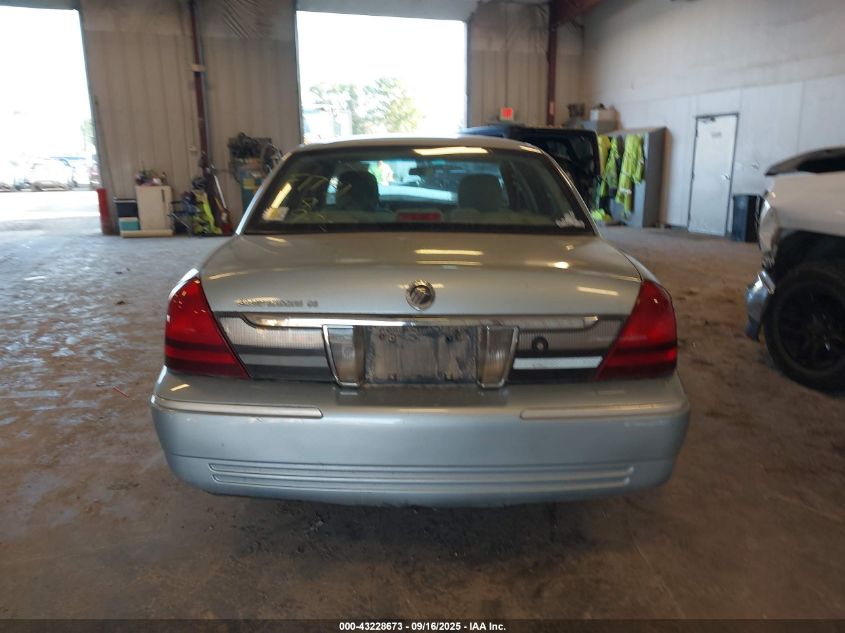 2008 Mercury Grand Marquis Gs VIN: 2MEFM74V58X630718 Lot: 43228673