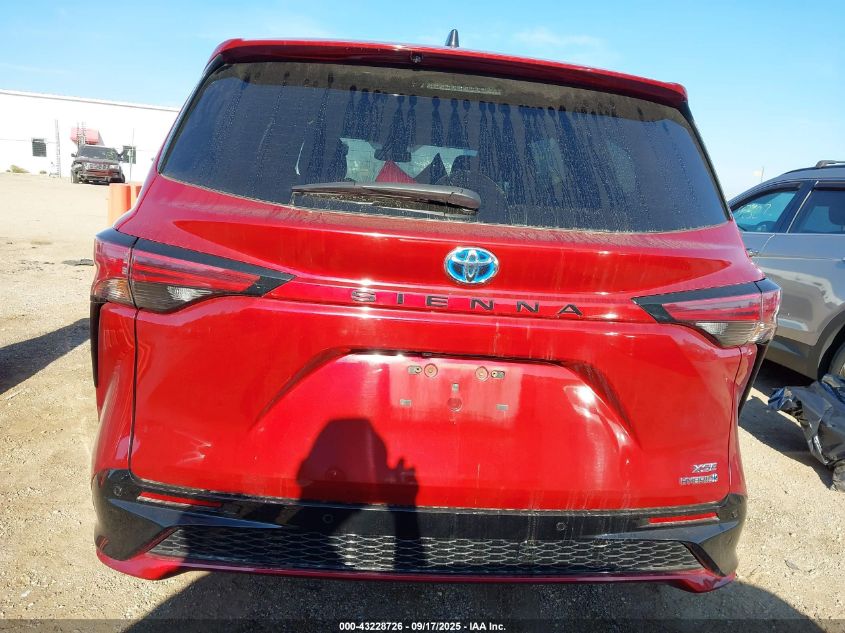 2021 Toyota Sienna Xse VIN: 5TDXRKECXMS016048 Lot: 43228726