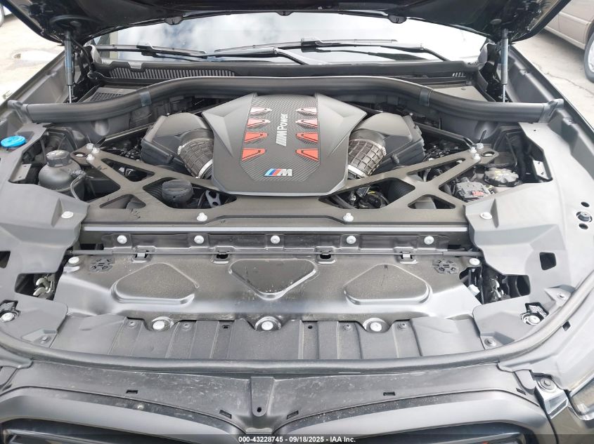 2025 BMW X6 M VIN: 5YM23ET07S9Y53106 Lot: 43228745
