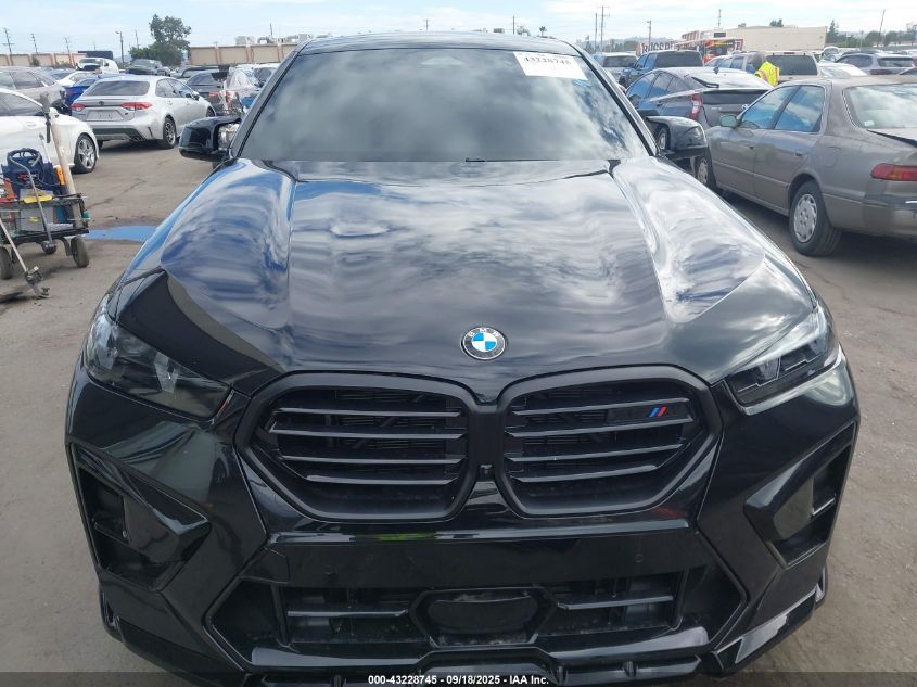 2025 BMW X6 M VIN: 5YM23ET07S9Y53106 Lot: 43228745