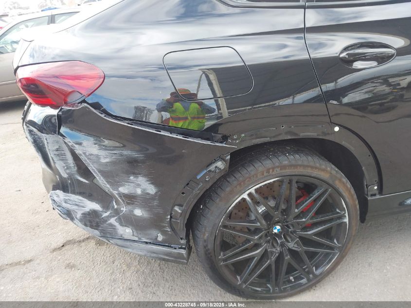 2025 BMW X6 M VIN: 5YM23ET07S9Y53106 Lot: 43228745