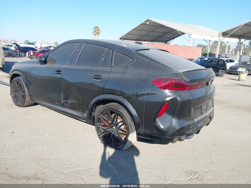Vin: 5ym23et07s9y53106, lot: 43723271, bmw x6 m 20253