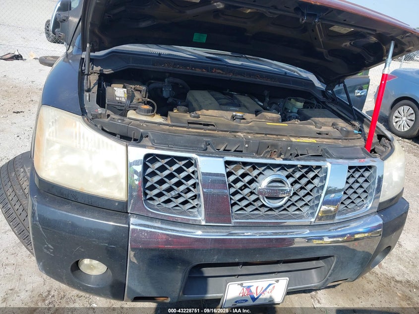 2004 Nissan Titan Le VIN: 1N6AA07A14N582700 Lot: 43228751