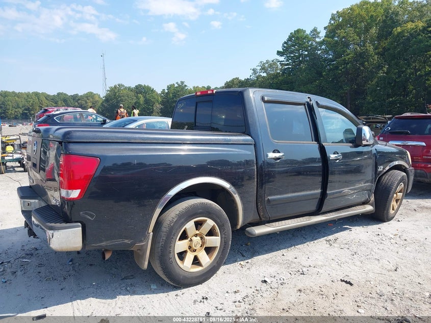 2004 Nissan Titan Le VIN: 1N6AA07A14N582700 Lot: 43228751