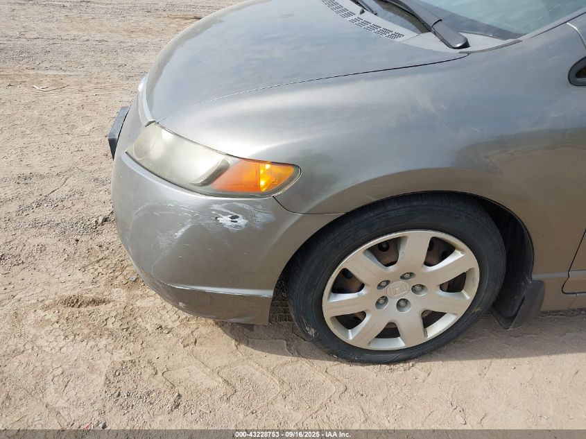 2007 Honda Civic Lx VIN: 1HGFA16507L134369 Lot: 43228753