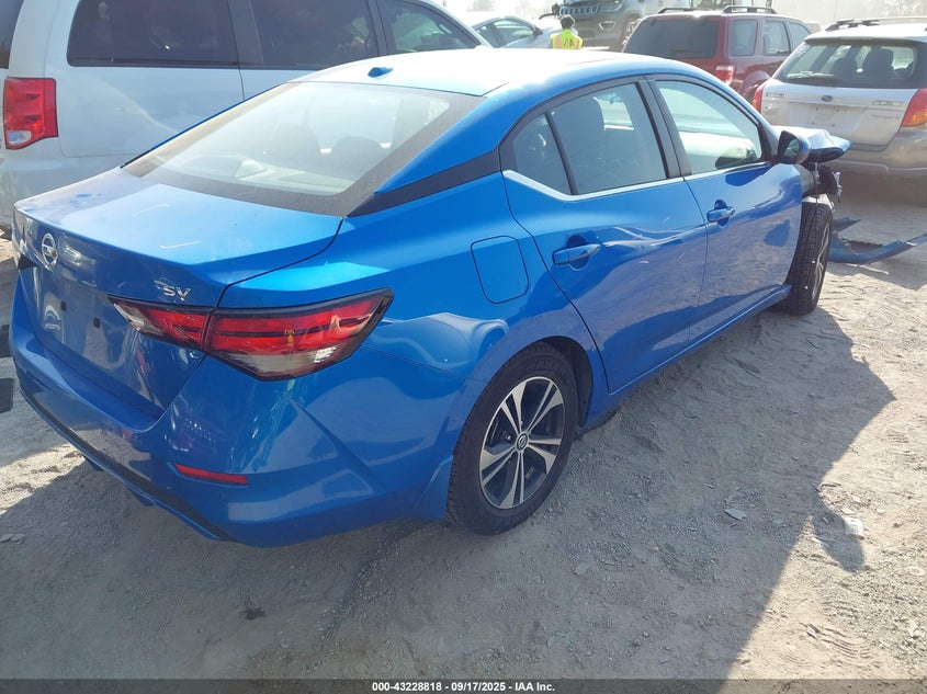 VIN 3N1AB8CV8MY267275 2021 NISSAN SENTRA SV XTRONIC CVT
