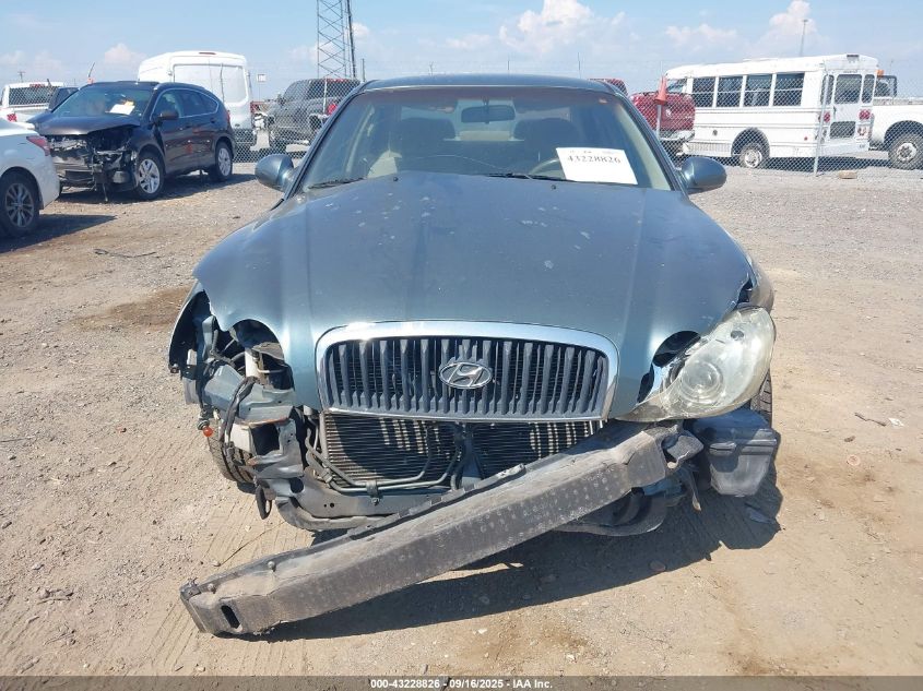 2005 Hyundai Sonata Gl VIN: KMHWF25S95A175603 Lot: 43228826