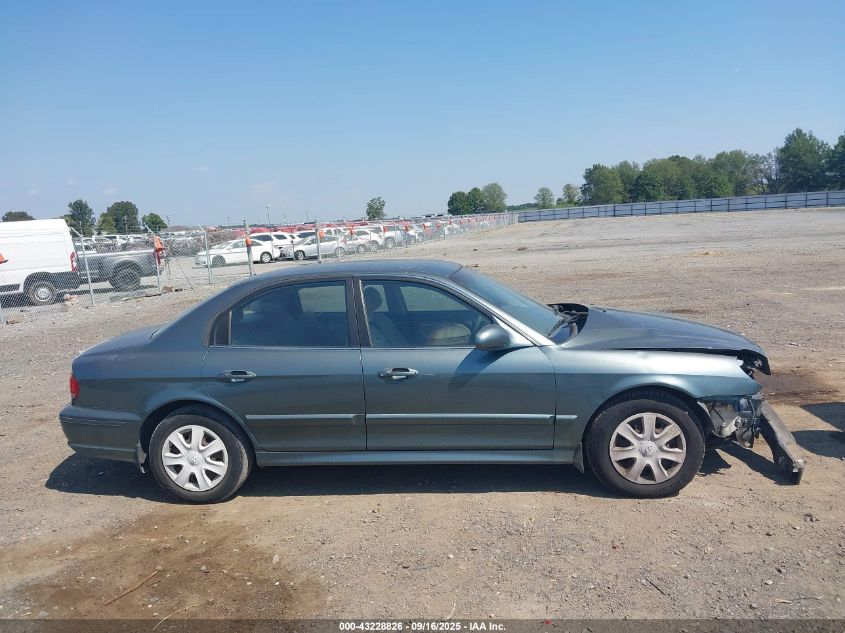 2005 Hyundai Sonata Gl VIN: KMHWF25S95A175603 Lot: 43228826