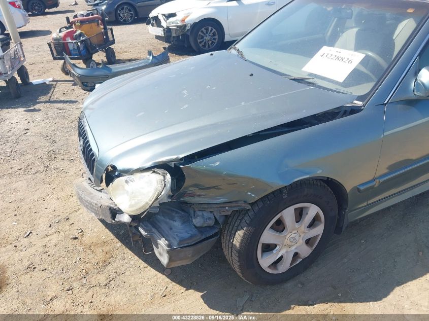 2005 Hyundai Sonata Gl VIN: KMHWF25S95A175603 Lot: 43228826