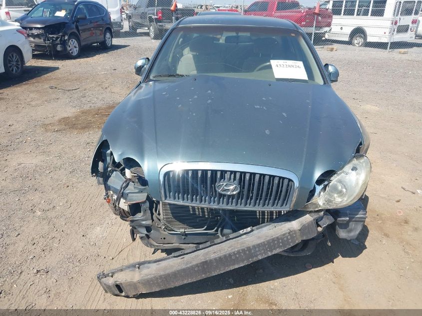 2005 Hyundai Sonata Gl VIN: KMHWF25S95A175603 Lot: 43228826