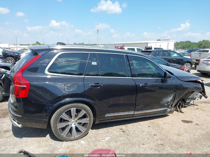 2021 Volvo Xc90 T6 Inscription 6 Passenger VIN: YV4A221L2M1681097 Lot: 43228831