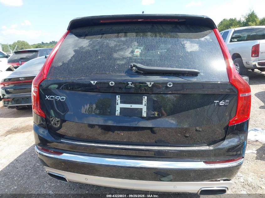 2021 Volvo Xc90 T6 Inscription 6 Passenger VIN: YV4A221L2M1681097 Lot: 43228831