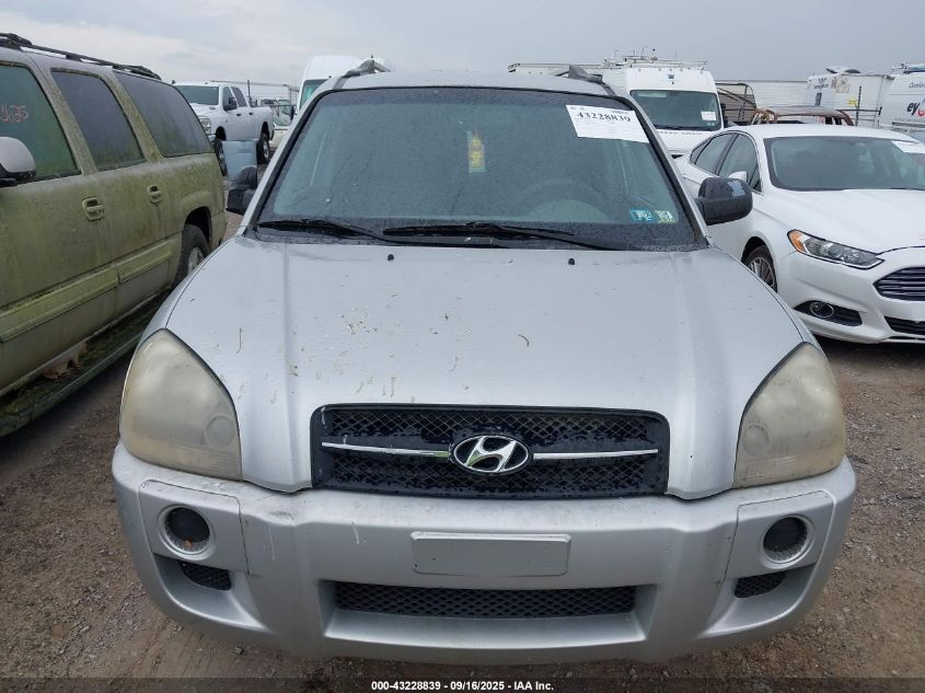 2007 Hyundai Tucson Gls VIN: KM8JM72B67U530262 Lot: 43228839