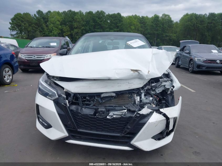 2022 Nissan Sentra Sr Xtronic Cvt VIN: 3N1AB8DVXNY283154 Lot: 43228851