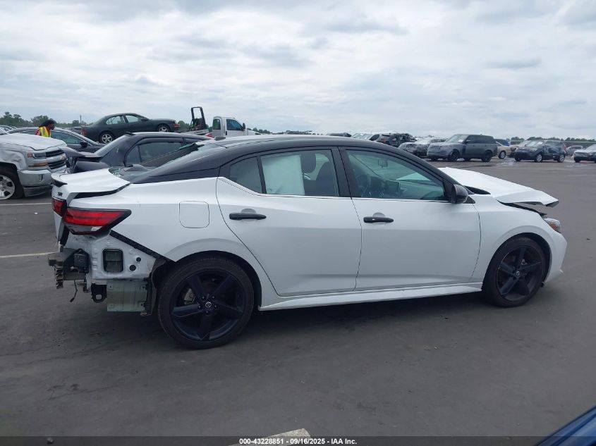 2022 Nissan Sentra Sr Xtronic Cvt VIN: 3N1AB8DVXNY283154 Lot: 43228851
