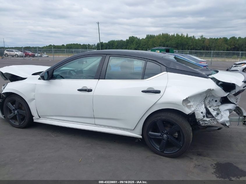 2022 Nissan Sentra Sr Xtronic Cvt VIN: 3N1AB8DVXNY283154 Lot: 43228851