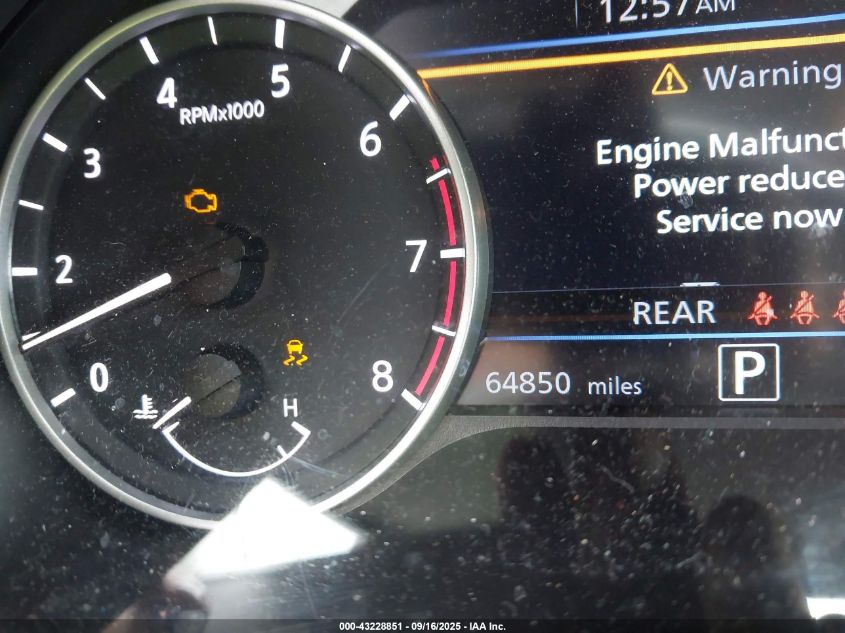 2022 Nissan Sentra Sr Xtronic Cvt VIN: 3N1AB8DVXNY283154 Lot: 43228851