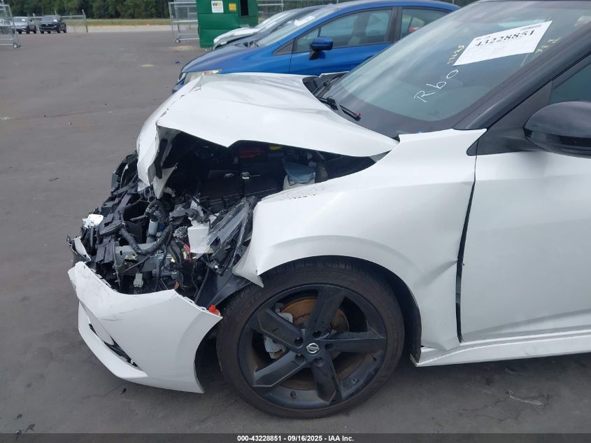 2022 Nissan Sentra Sr Xtronic Cvt VIN: 3N1AB8DVXNY283154 Lot: 43228851