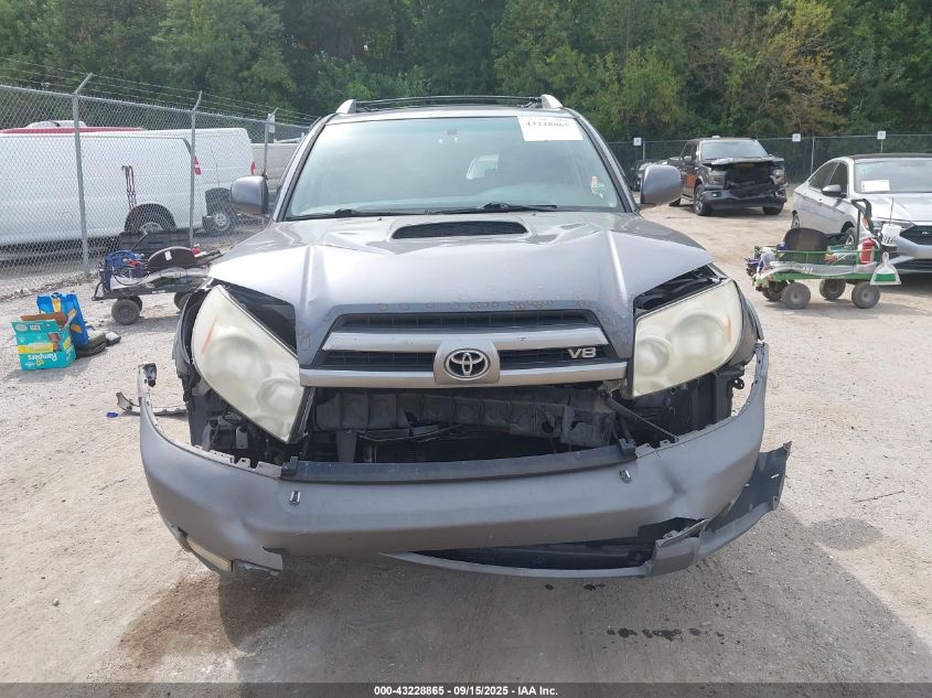 2003 Toyota 4Runner Sr5 Sport V8 VIN: JTEBT14R530021229 Lot: 43228865