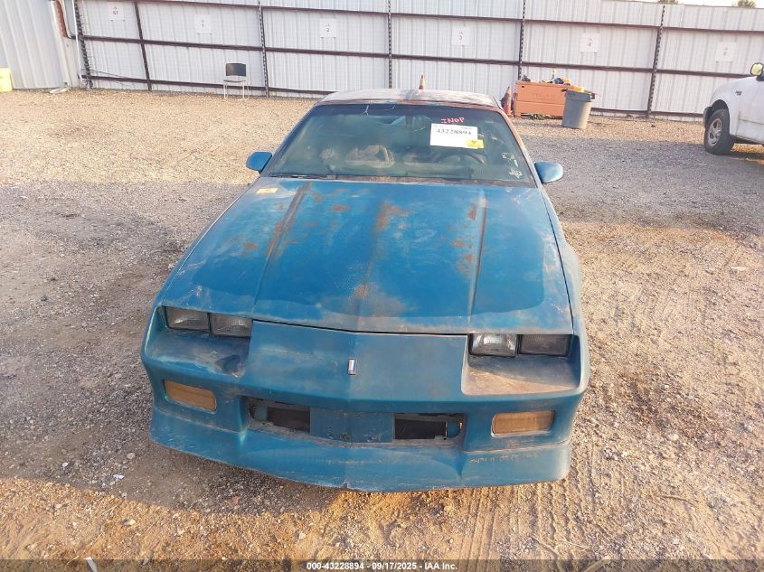 1991 Chevrolet Camaro Rs VIN: 1G1FP23E5ML168934 Lot: 43228894