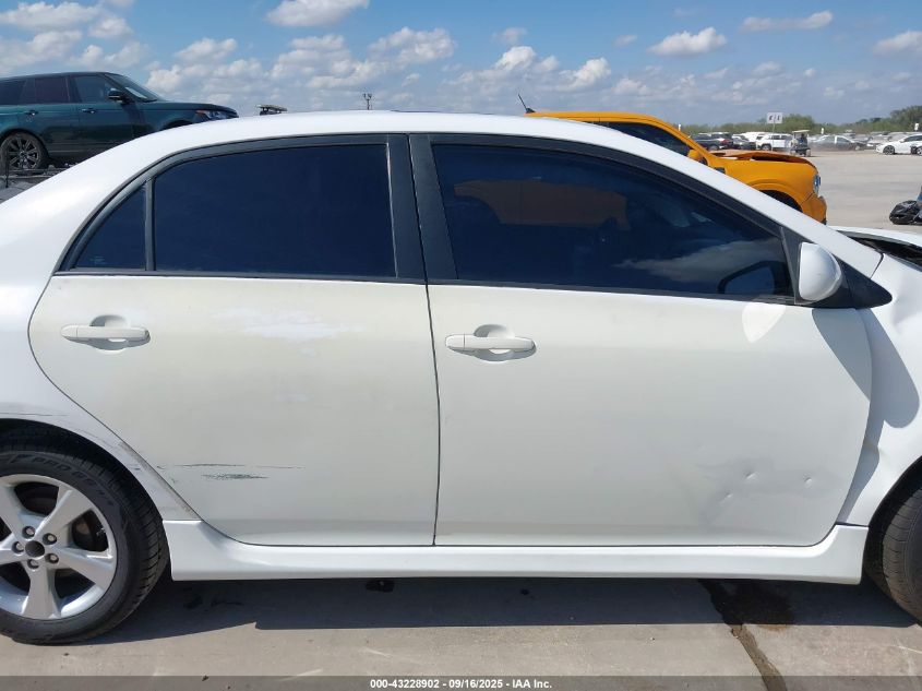 2011 Toyota Corolla S VIN: 2T1BU4EE7BC569140 Lot: 43228902