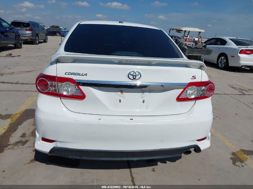 2011 Toyota Corolla S VIN: 2T1BU4EE7BC569140 Lot: 43228902