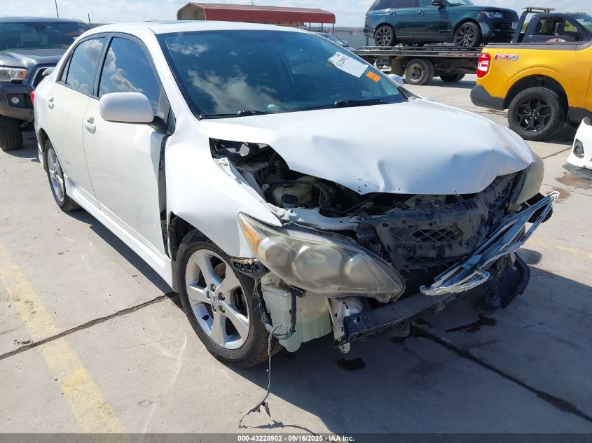 2011 Toyota Corolla S VIN: 2T1BU4EE7BC569140 Lot: 43228902