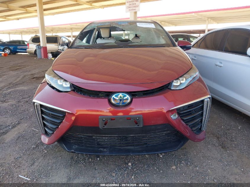 2018 Toyota Mirai VIN: JTDBVRBD1JA005332 Lot: 43228942
