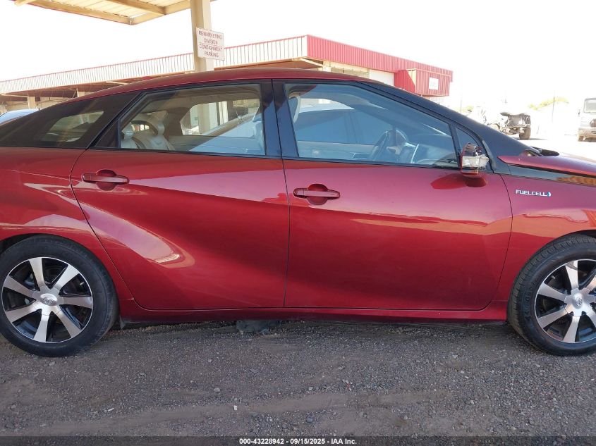 2018 Toyota Mirai VIN: JTDBVRBD1JA005332 Lot: 43228942