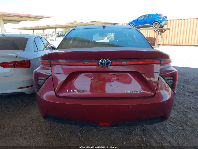 2018 Toyota Mirai VIN: JTDBVRBD1JA005332 Lot: 43228942