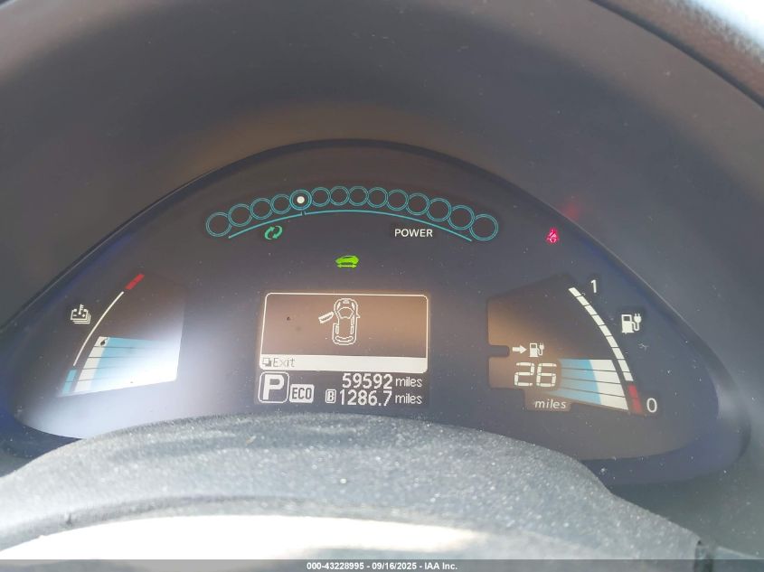 2015 Nissan Leaf S VIN: 1N4AZ0CP3FC329825 Lot: 43228995