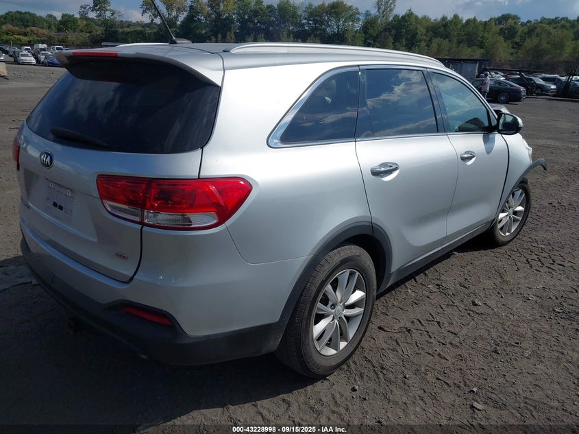 2017 KIA SORENTO 2.4L LX - 5XYPG4A33HG281534