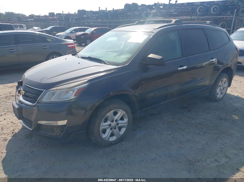 2014 CHEVROLET TRAVERSE LS - 1GNKRFKD2EJ263360