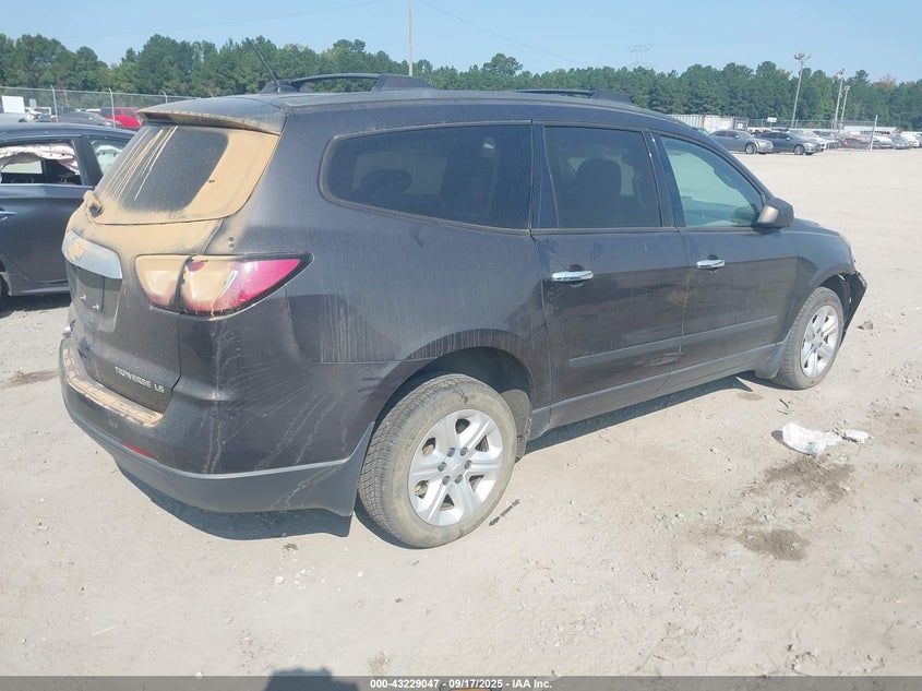 2014 CHEVROLET TRAVERSE LS - 1GNKRFKD2EJ263360