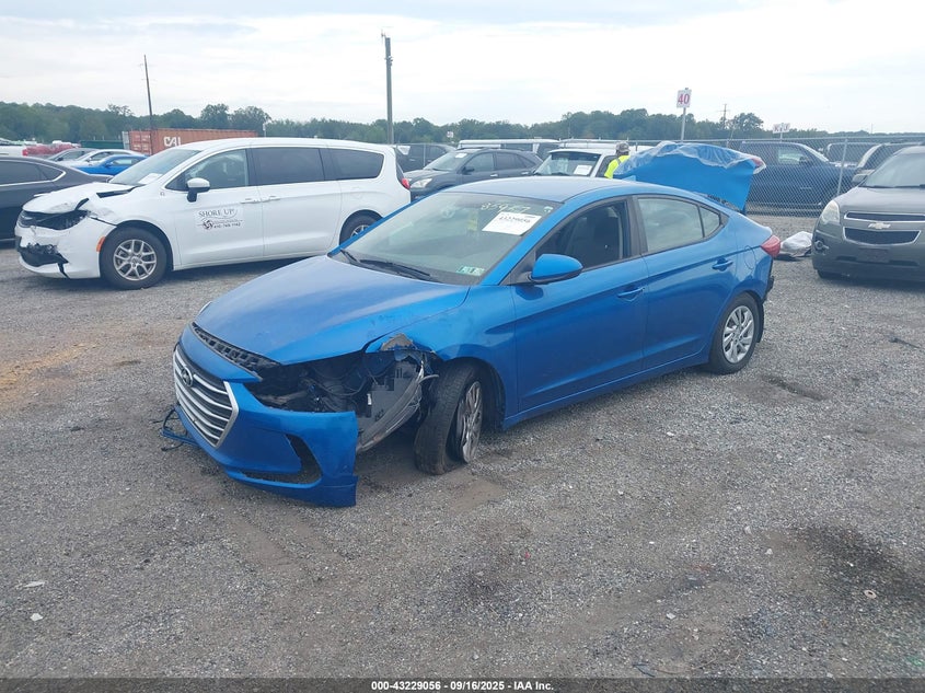 2017 HYUNDAI ELANTRA SE - 5NPD74LF6HH174688