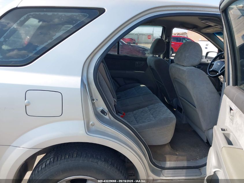 2008 Kia Sorento VIN: KNDJD735985816325 Lot: 43229066