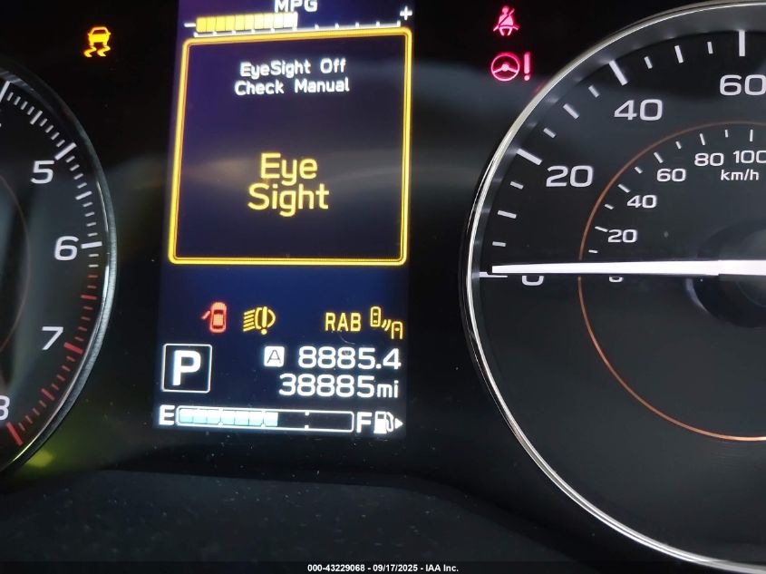 2019 Subaru Crosstrek 2.0I Limited VIN: JF2GTAMC8KH354810 Lot: 43229068