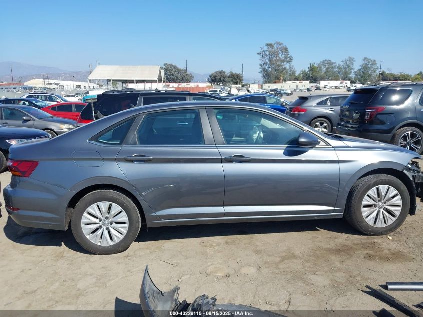 2019 Volkswagen Jetta 1.4T R-Line/1.4T S/1.4T Se VIN: 3VWC57BU2KM028919 Lot: 43229115