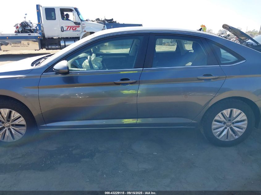 2019 Volkswagen Jetta 1.4T R-Line/1.4T S/1.4T Se VIN: 3VWC57BU2KM028919 Lot: 43229115