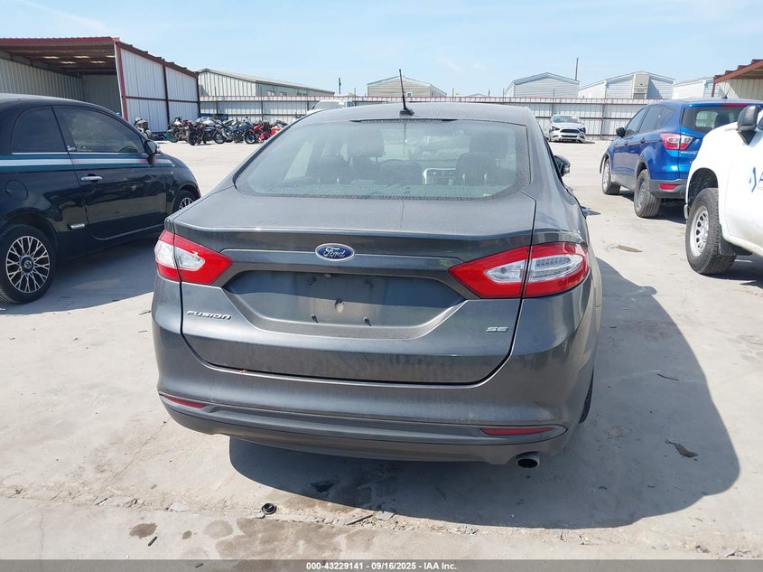2016 Ford Fusion Se VIN: 3FA6P0H74GR125705 Lot: 43229141