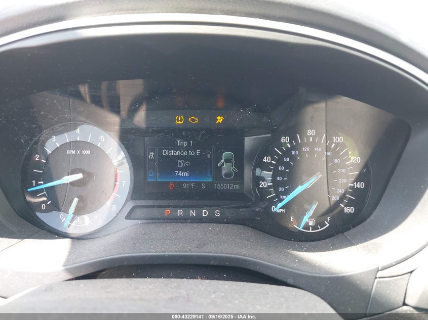 2016 Ford Fusion Se VIN: 3FA6P0H74GR125705 Lot: 43229141