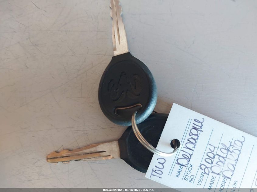 2004 Dodge Dakota VIN: 1D7FL16K34S507152 Lot: 43229161