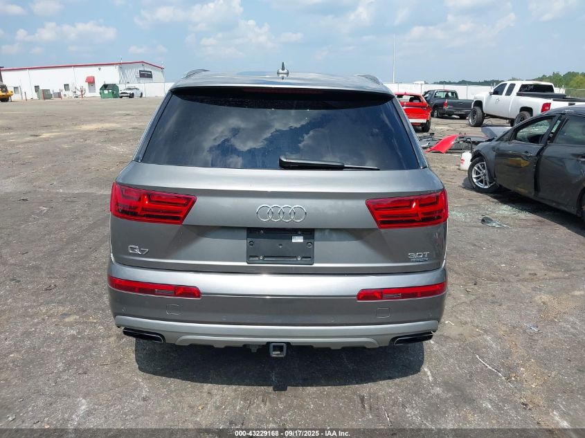 2017 Audi Q7 3.0T Premium VIN: WA1VAAF75HD045740 Lot: 43229168